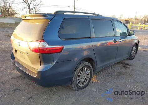 2015 Toyota Sienna Xle 8 Passenger z USA, uszkodzony, nr VIN 5TDYK3DC5FS639225